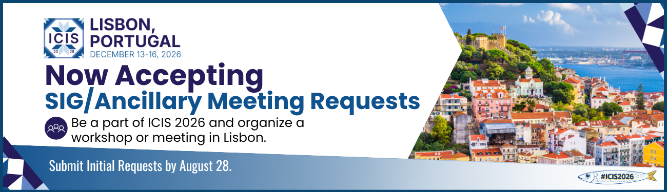 ICIS 2026 | SIG/Ancillary Meeting Requests Now Accepted