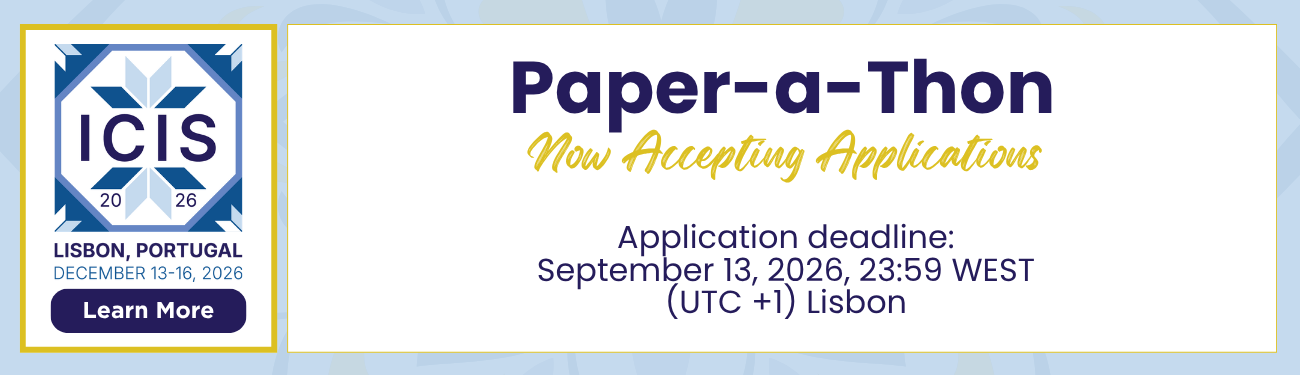 ICIS 2026 Paper-a-Thon